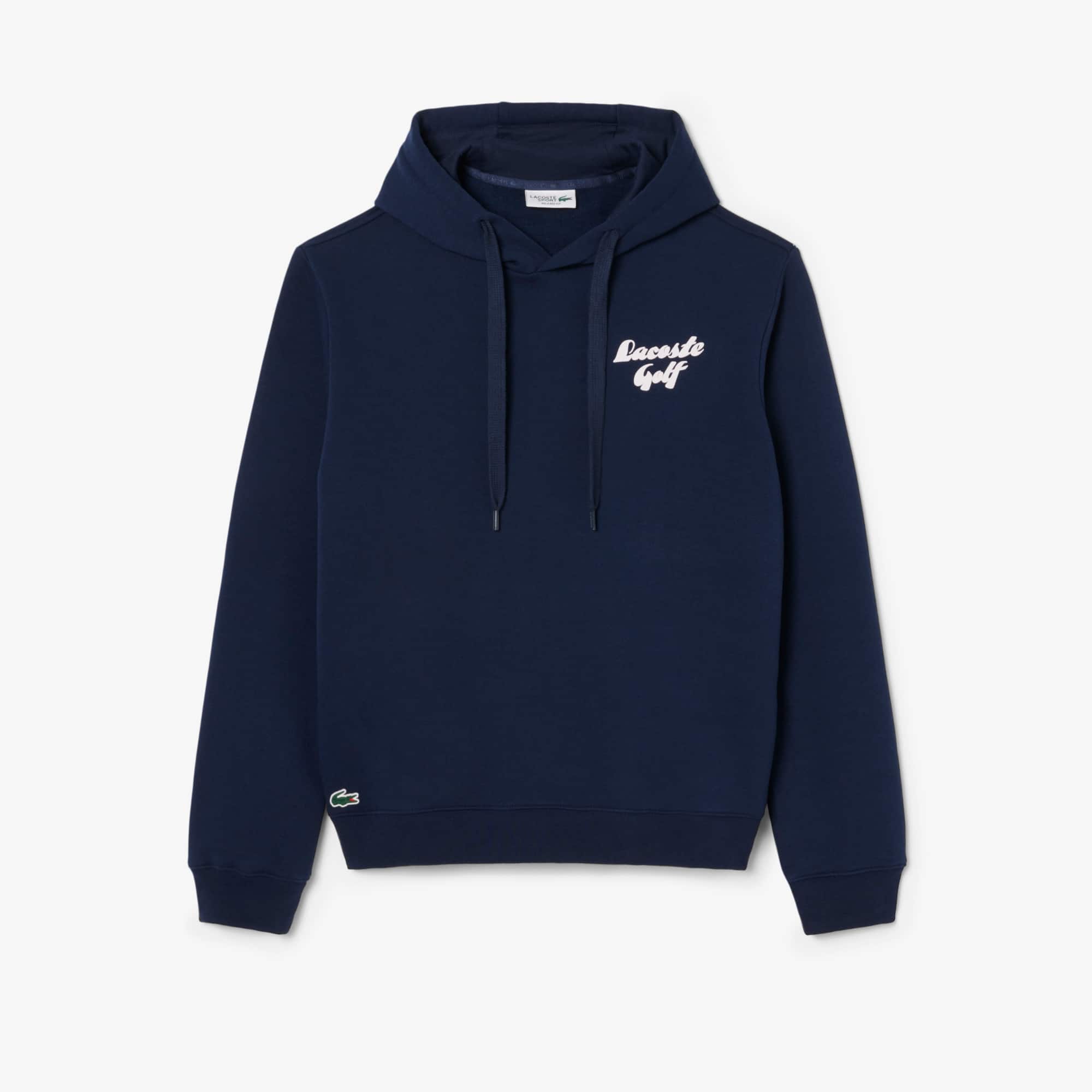 Men's Printed Fleece Golf Hoodie - Sweaters & Sweatshirts