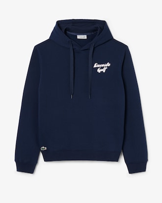 Men's Printed Fleece Golf Hoodie