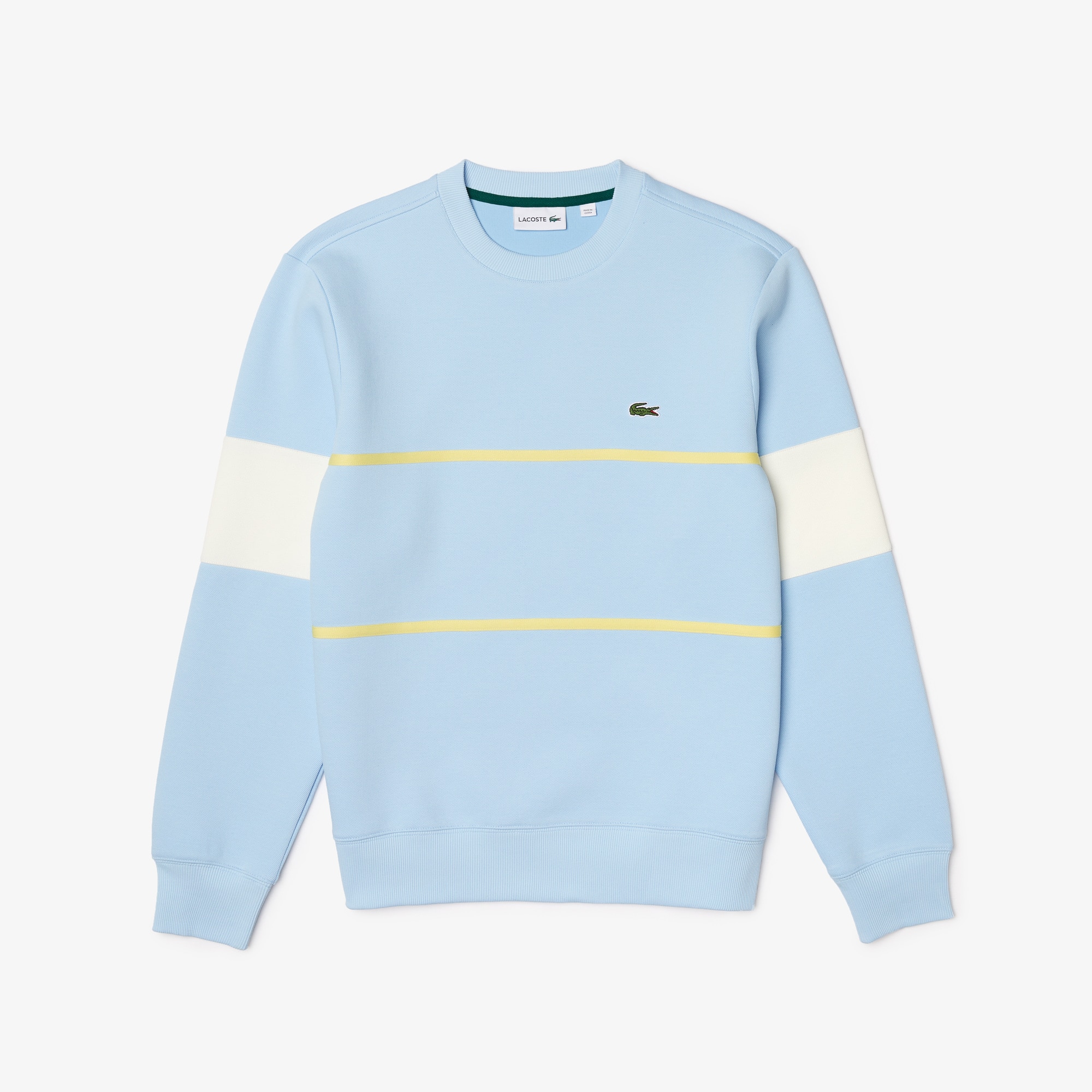 Men's Heritage Crew Neck Colorblock Piqué Sweatshirt - Sweatshirts