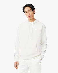 Logo Stripe Zipped Hoodie