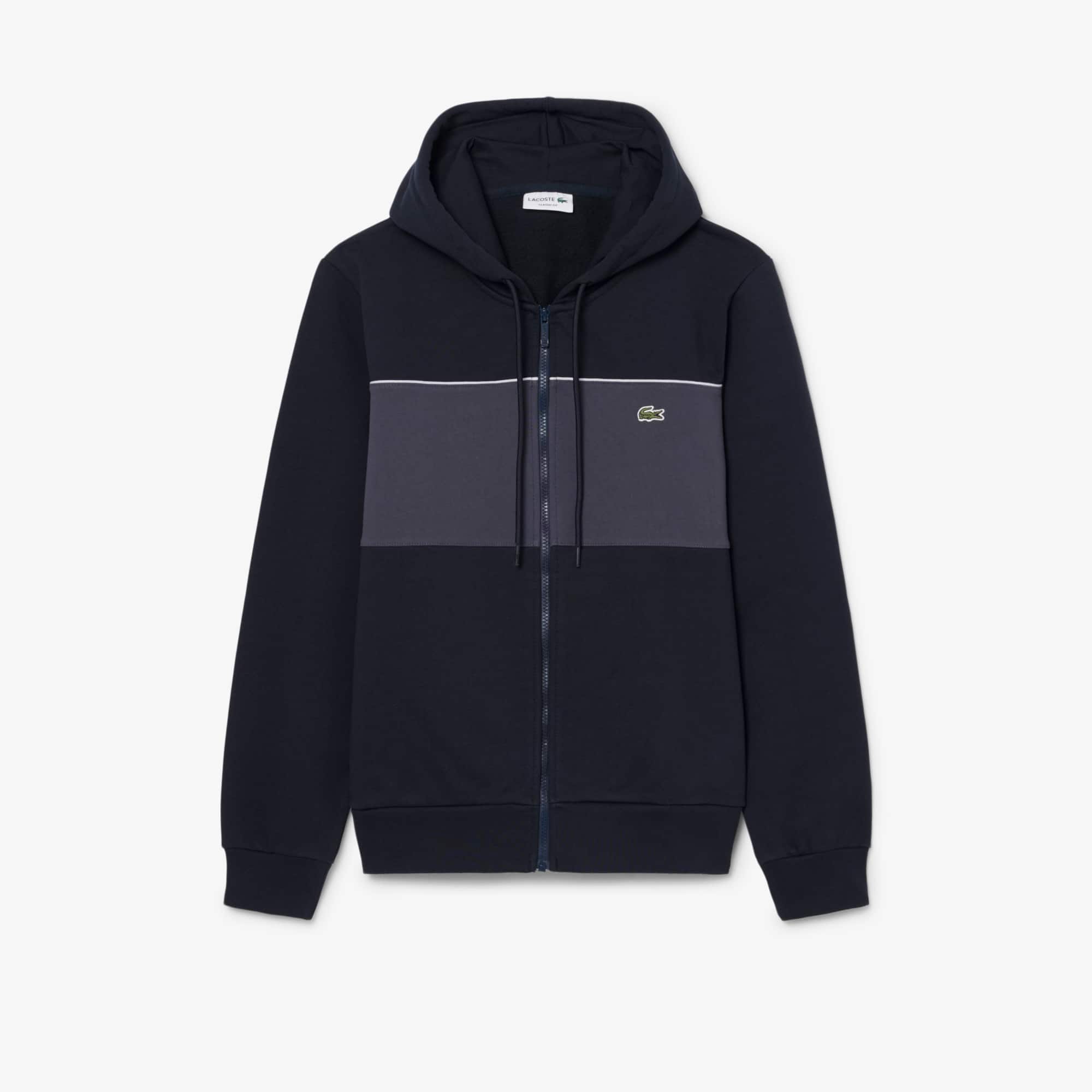Colorblock Zipped Hoodie - Sweaters & Sweatshirts - New In 2026
