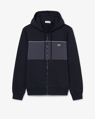 Colorblock Zipped Hoodie