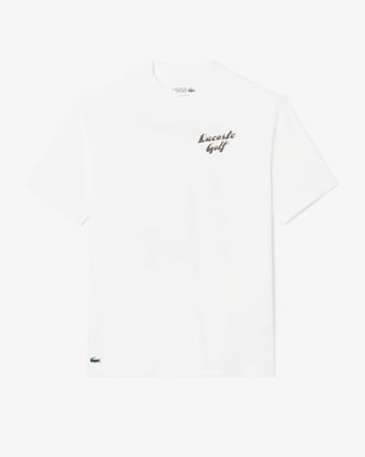 Men's Relaxed Fit Printed Golf T-Shirt