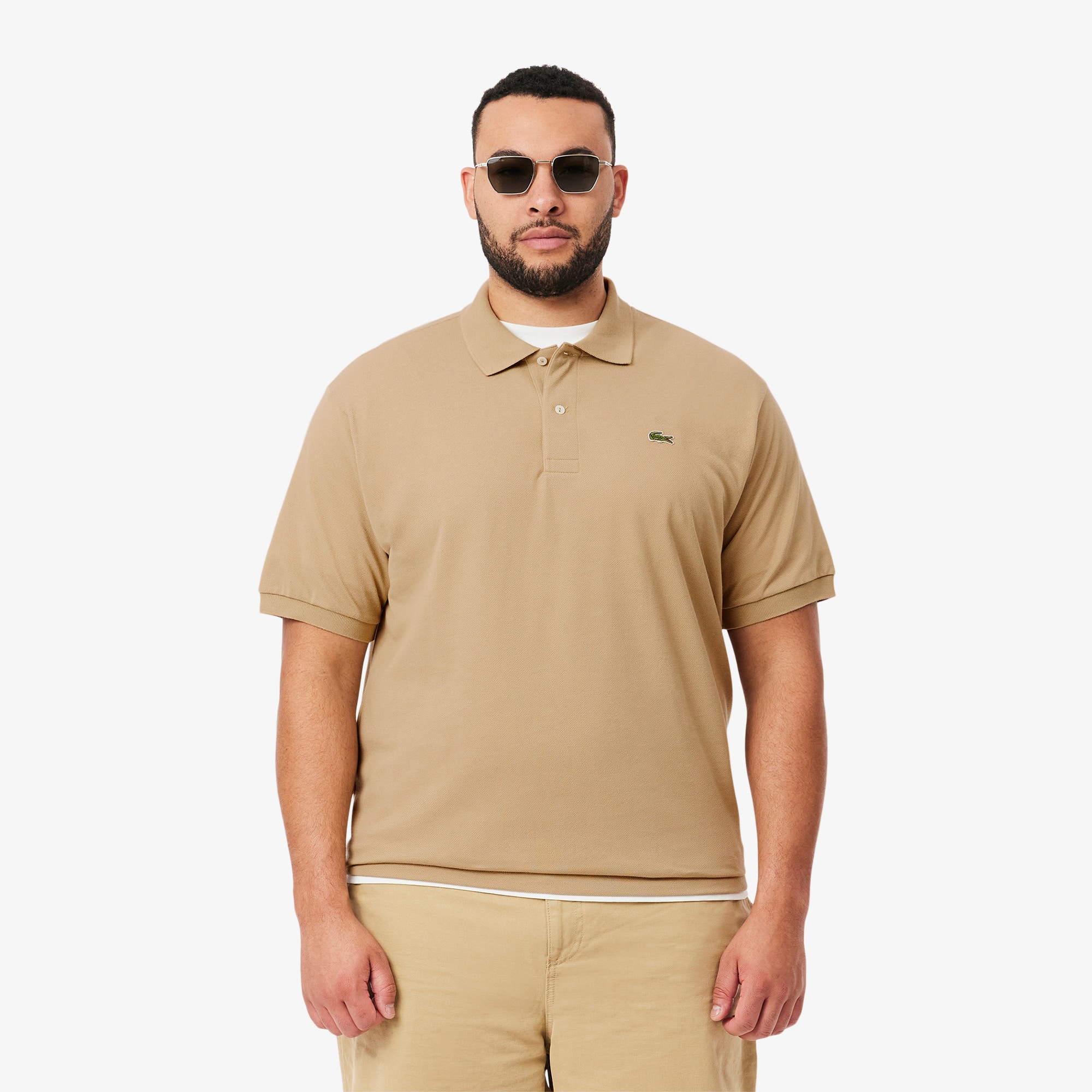 beams LACOSTE CLASSIC FIT US XS ベージュ 2 L1212_02S_20.jpg