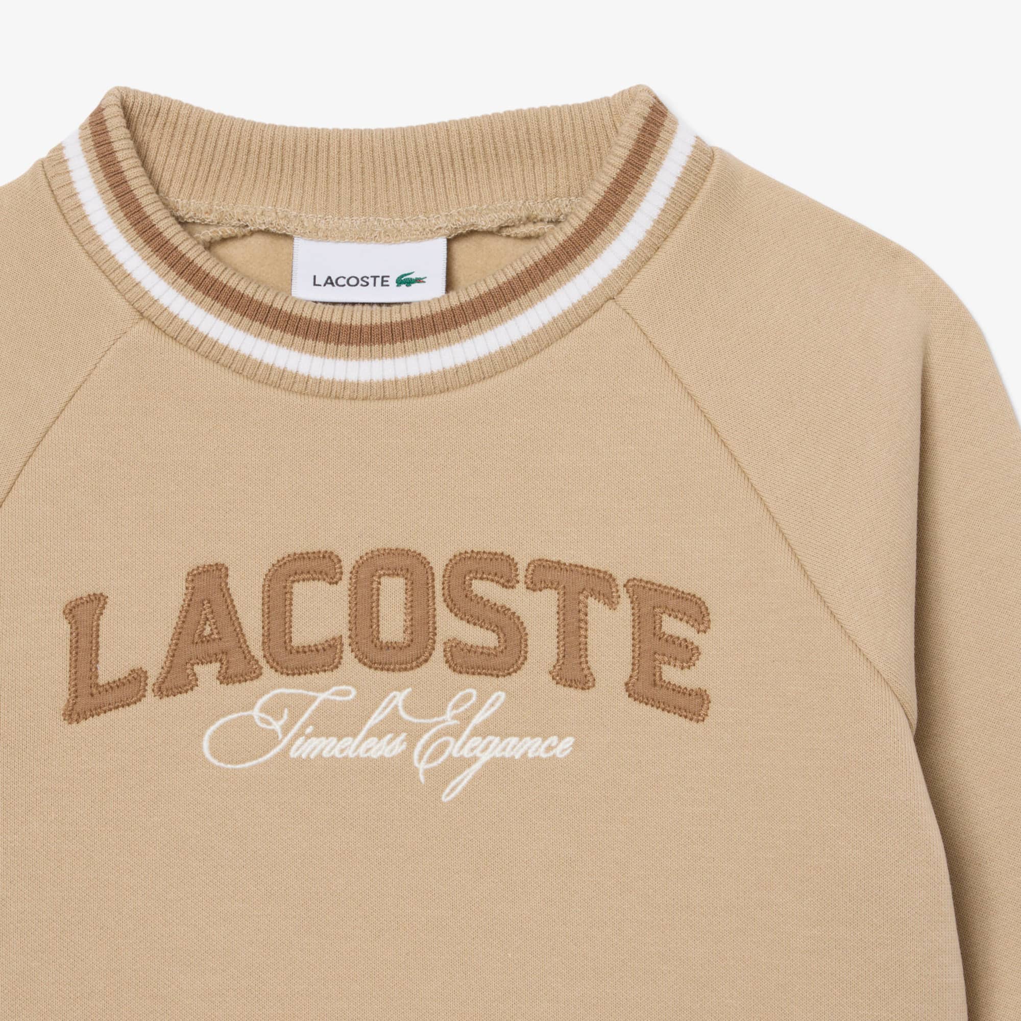 Lacoste Branded Fleece Sweatshirt