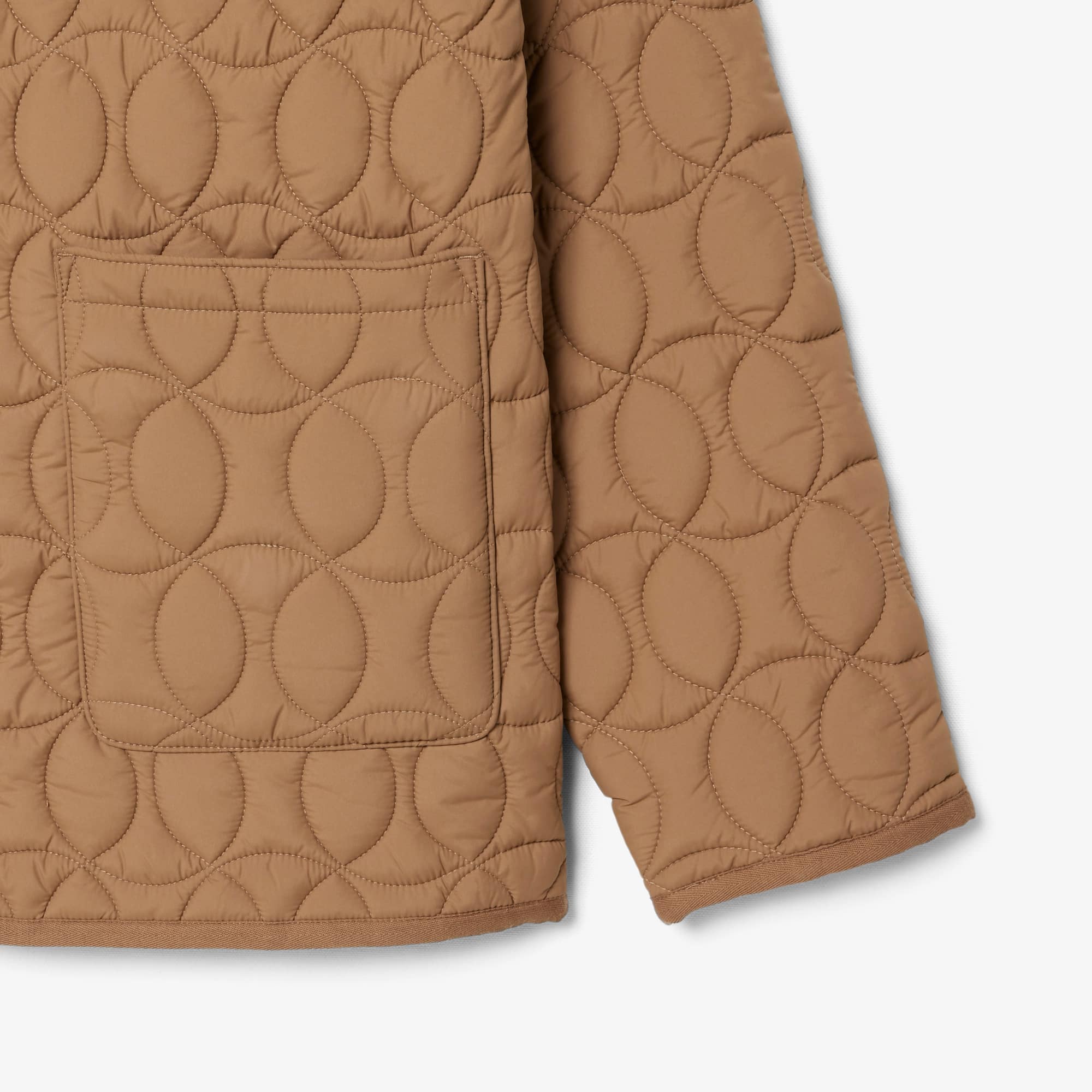 Water-Repellent Tennis Quilted Jacket