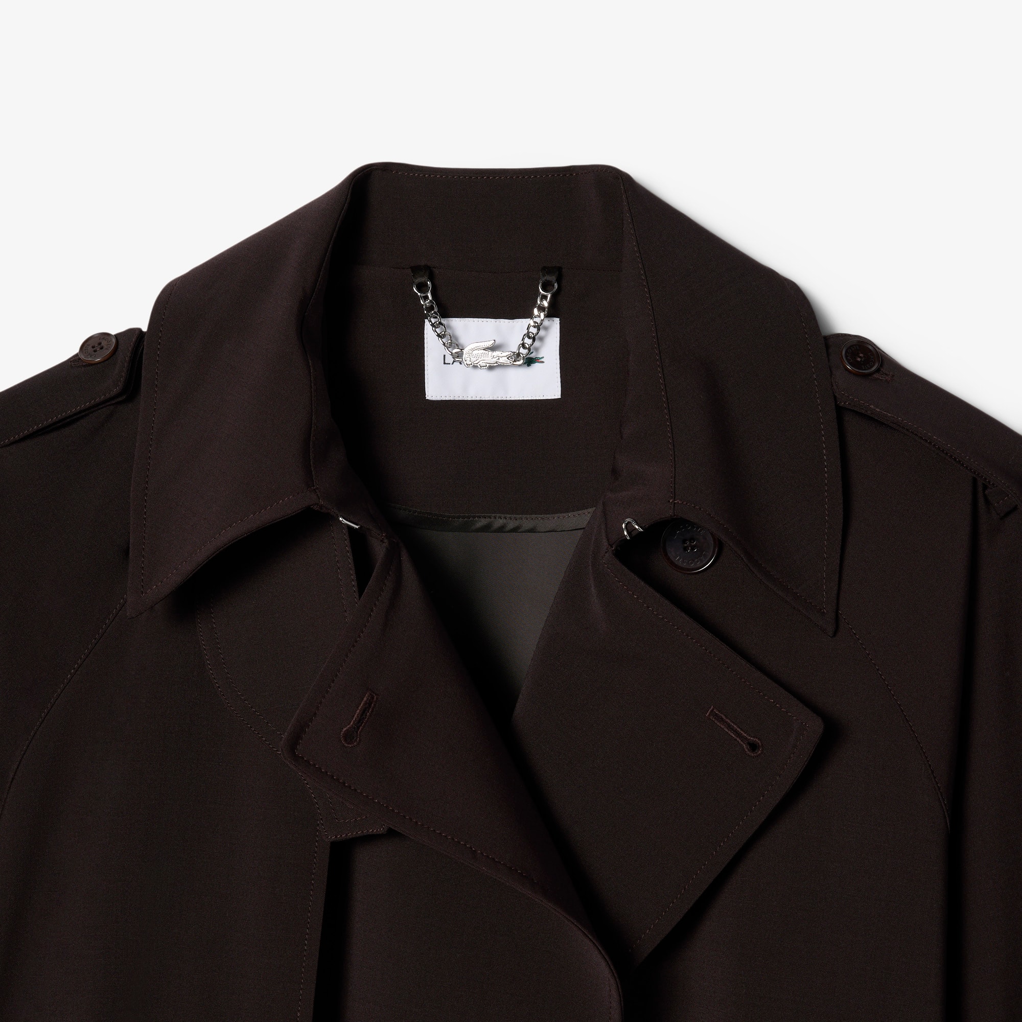 Oversized Wool Blend Trench Coat - Jackets & Coats - New In 2026