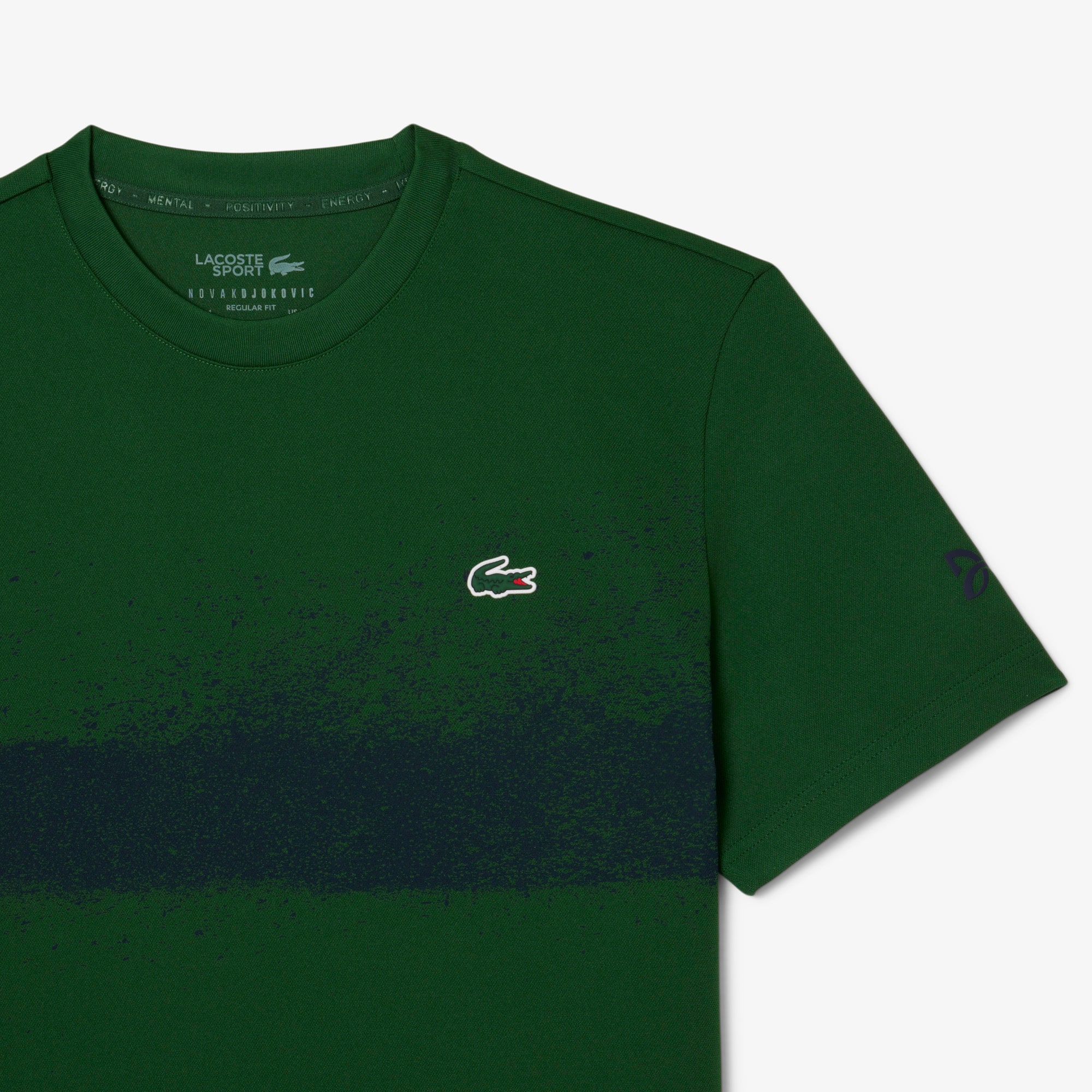ラコステ テニスウェアNOVAK DJOKOVIC／ネームレタードTシャツ NOVAK DJOKOVIC SIGNED LACOSTE TENNIS SHIRT US FRENCH OPEN