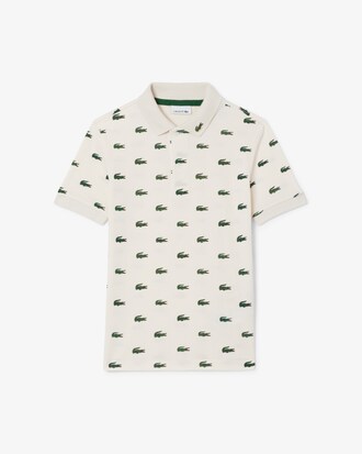 Boys' Printed Petit Piqu&eacute; Polo