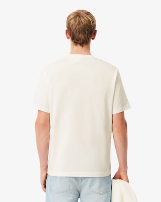 T-shirt coton avec badge