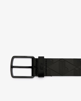 Men's Monogram Leather Belt