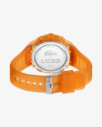 Men's LC33 Analog and Digital Silicone Watch