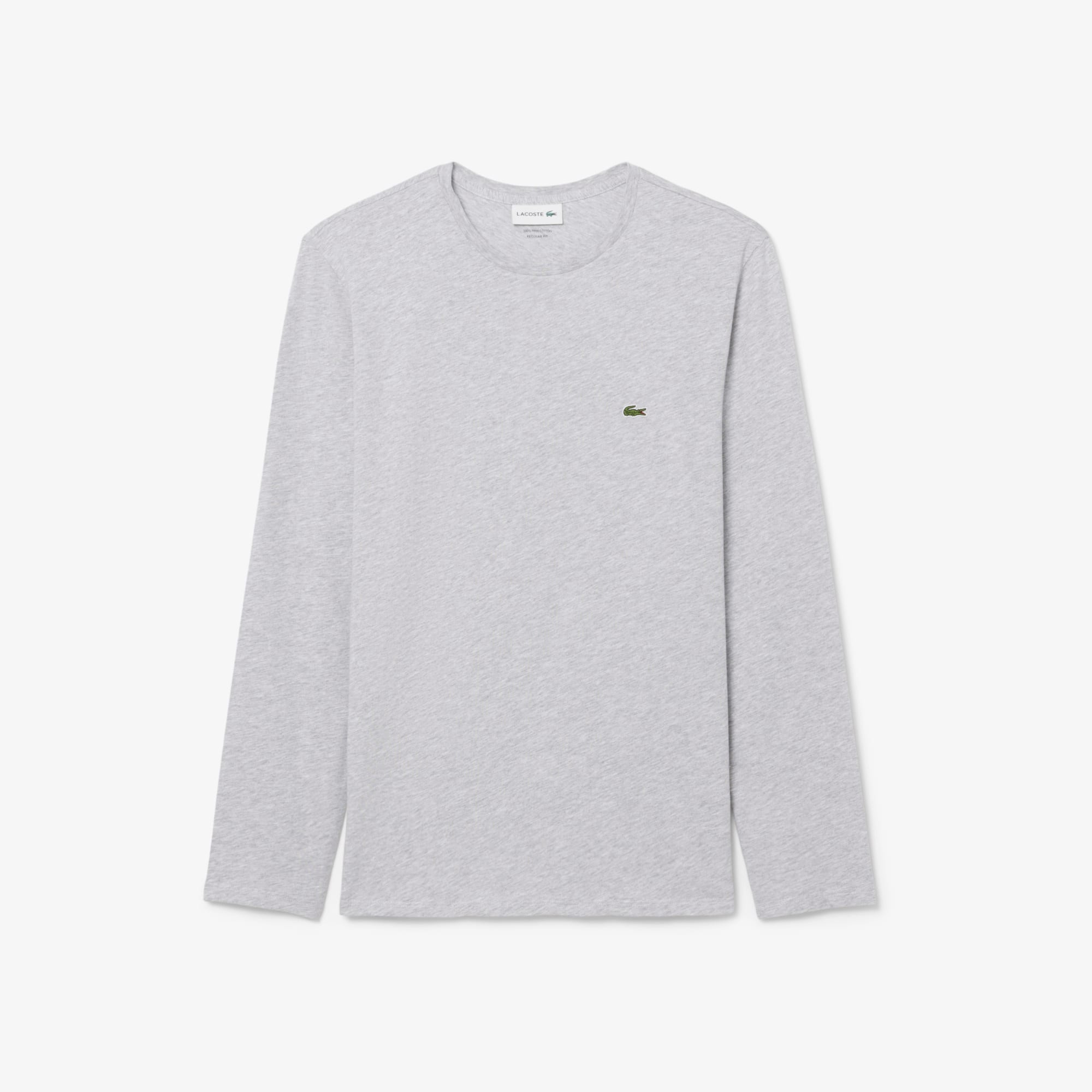 Lacoste Men's Long Sleeve Pima Cotton T-Shirt