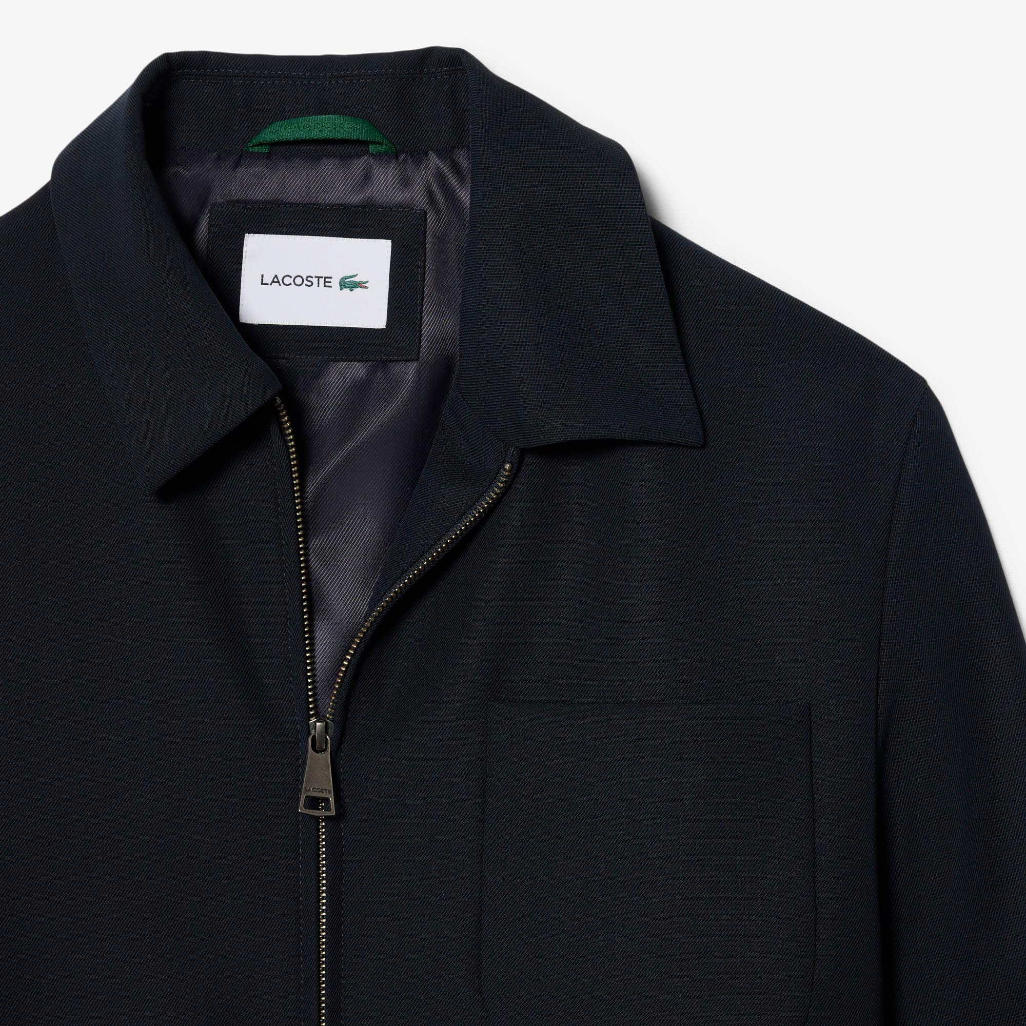Wool blend Twill Jacket - Jackets & Coats - New In 2026 | Lacoste