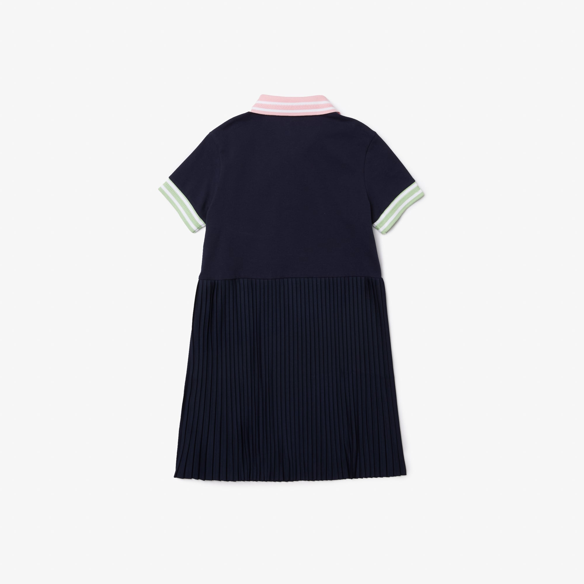 【LACOSTE】 ★ Wool Pleats Polo Dress ★ Wool 100% Women's Runway Pleated Polo Dress - undefined - New In 2025