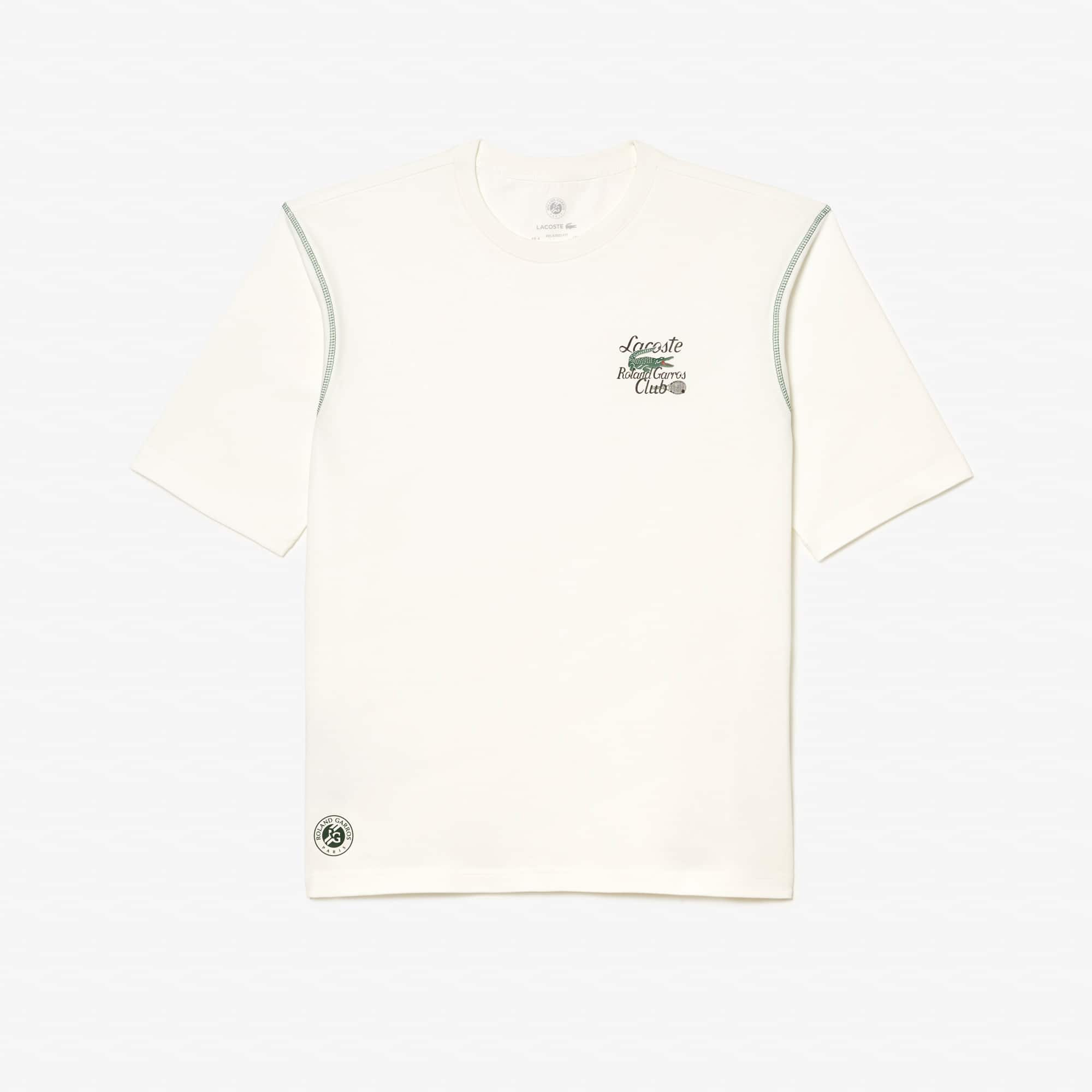 Men's Lacoste Sport Roland Garros Edition Chunky Jersey T-Shirt