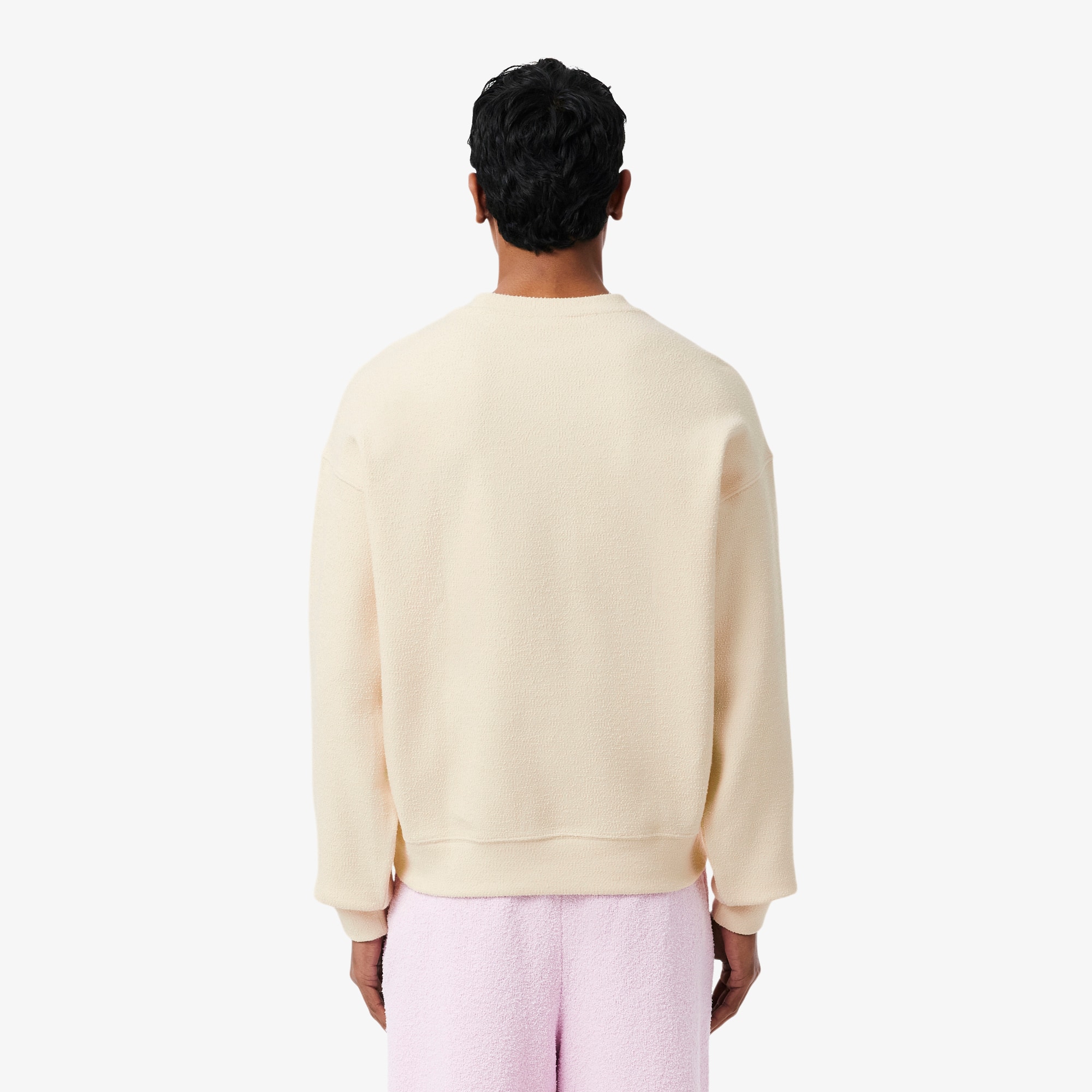 Loose Fit Piqué Sweatshirt - Sweaters & Sweatshirts - New In 2026