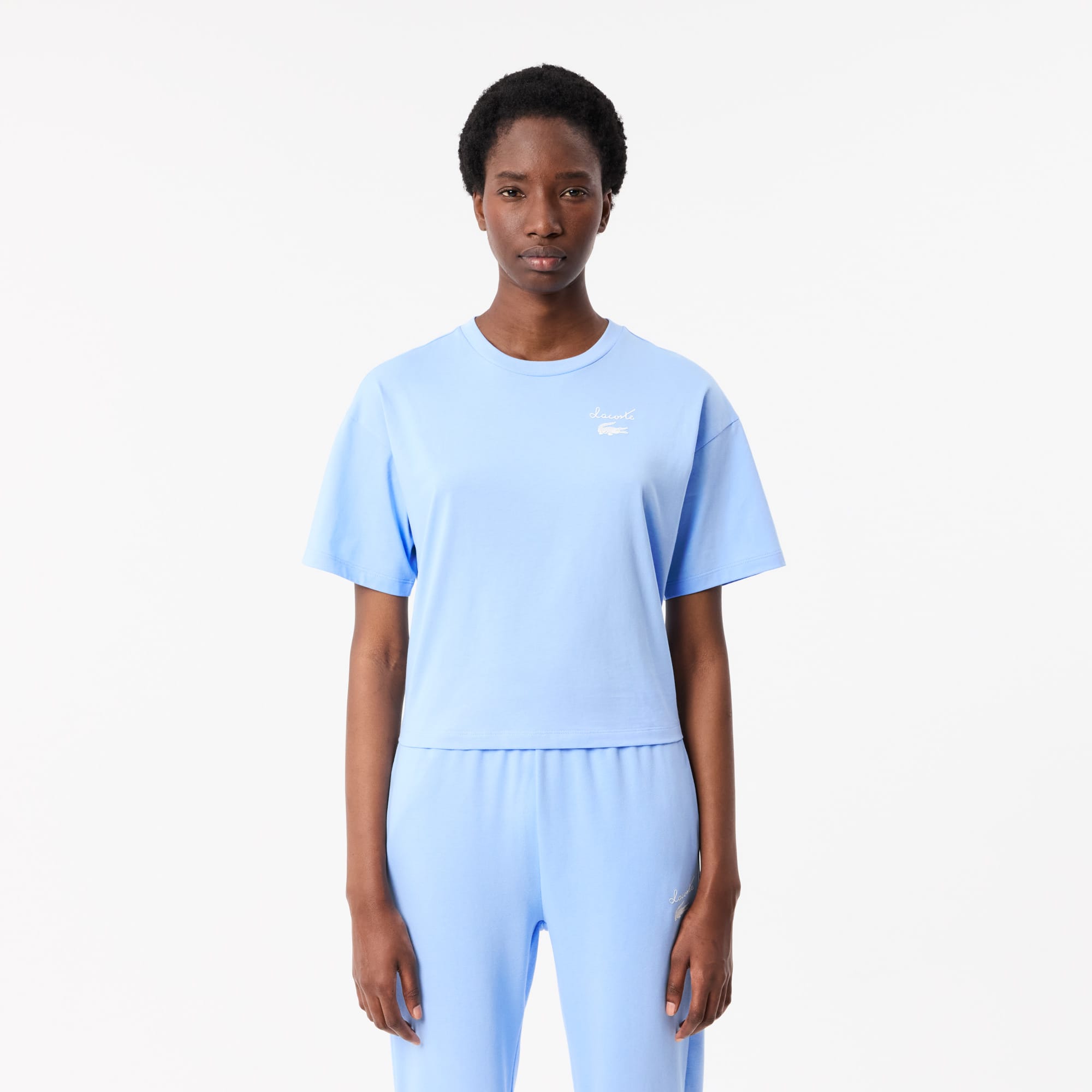 Women's Cotton Logo T-Shirt - T-Shirts & Tops - New In 2026 | Lacoste