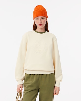Women's Embroidered Fleece Sweatshirt