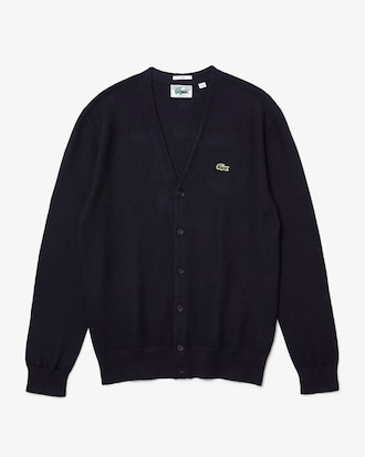 Unisex New Classic Buttoned Cotton Blend Cardigan