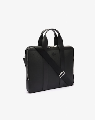 Chantaco Piqué Leather Computer Bag