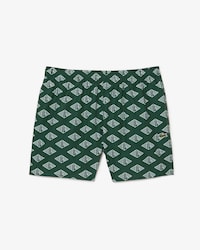 Men&rsquo;s Two-Tone Monogram Swim Trunks