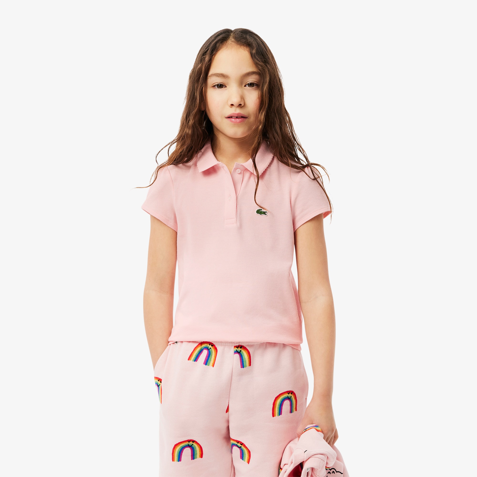 Kids' Scalloped Collar Mini Piqué Polo - Teens Polos - New In 2026