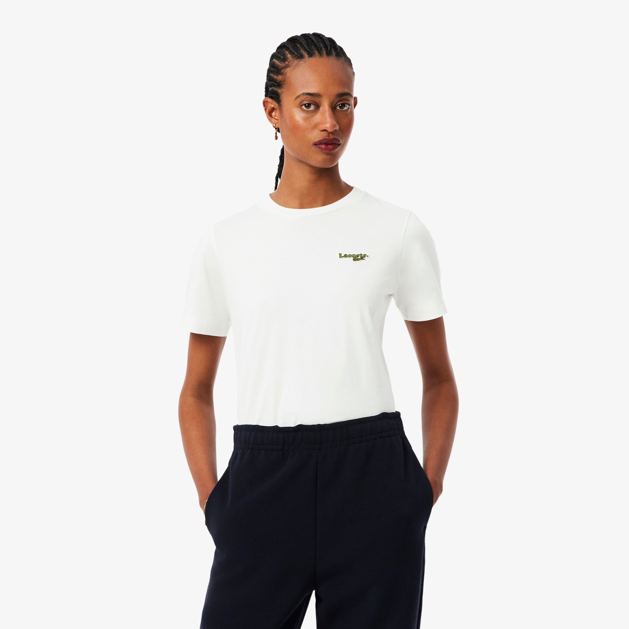 Lacoste Cotton Badge T-Shirt