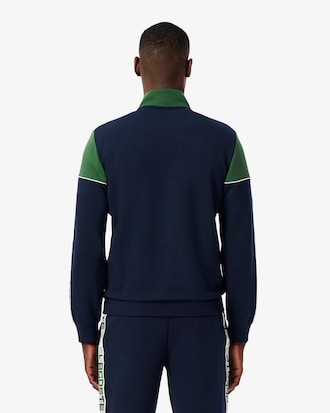 Men's Tennis Zip-Up Colorblock Sweatshirt