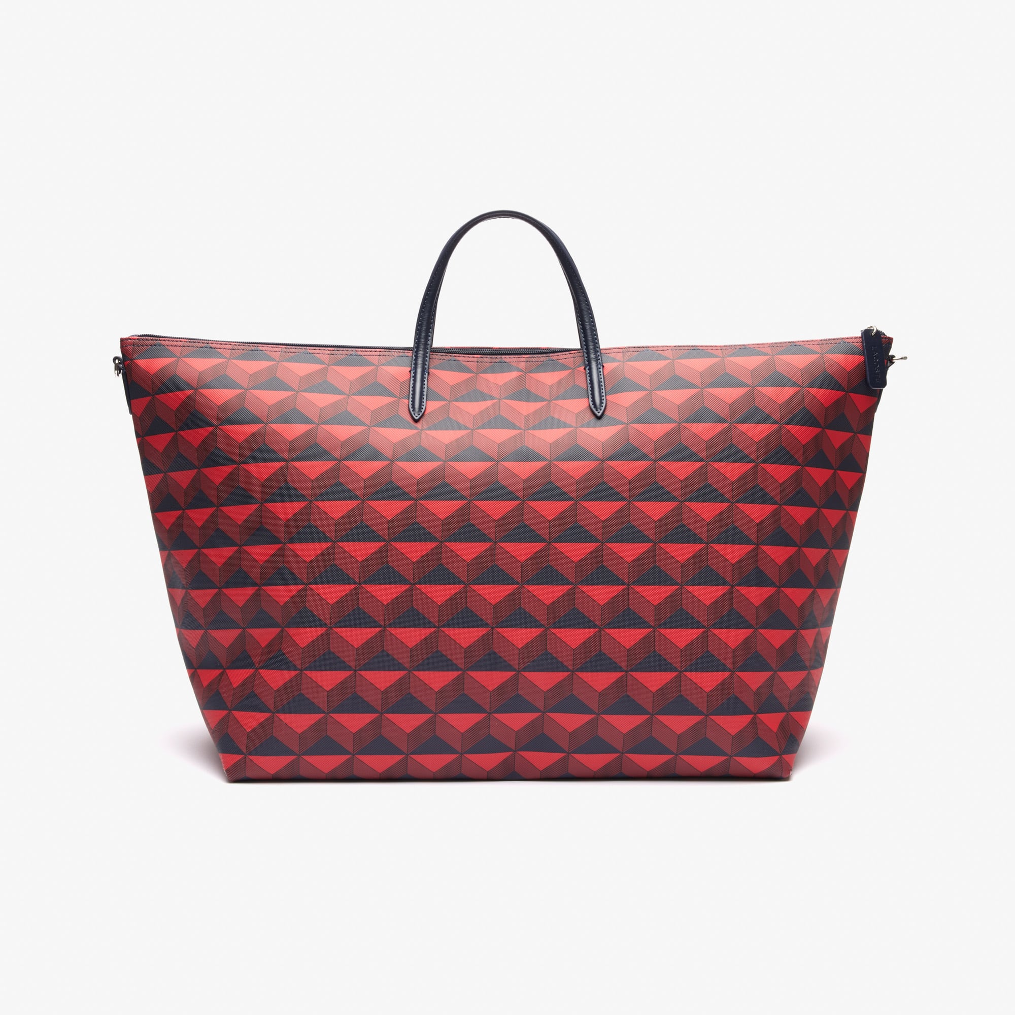 ★LACOSTE★ Women's L.12.12 Concept Vertical Medium Shopper Women's L.12.12 Concept Vertical Zip Tote Bag