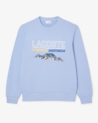 Men's Embroidered Motif Fleece Sweatshirt