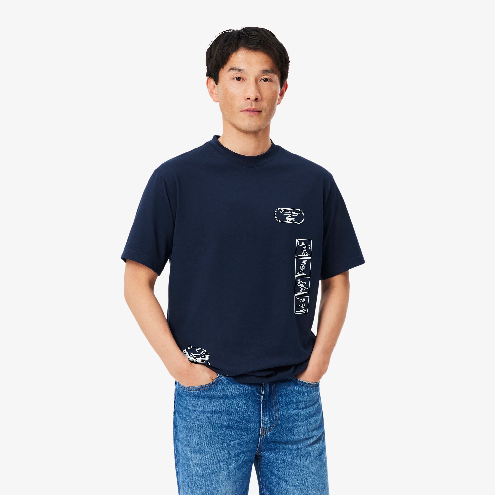 Ultra Dry Tennis Heritage Print T-shirt