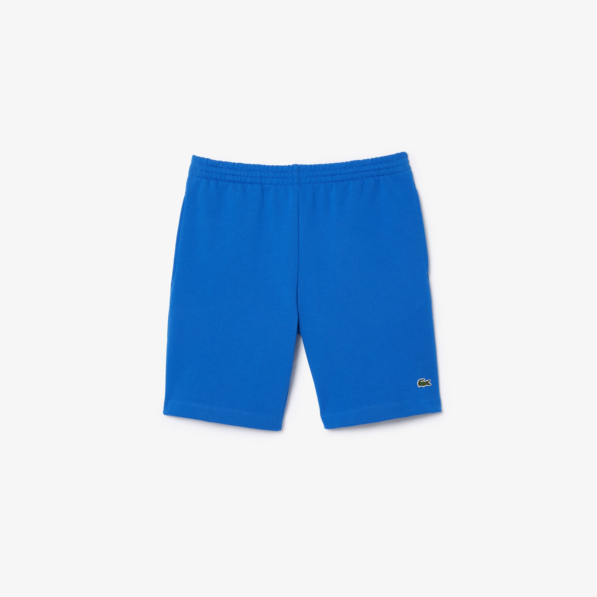 Lacoste Men's Regular Fit Fleece Shorts - Xl In Blue