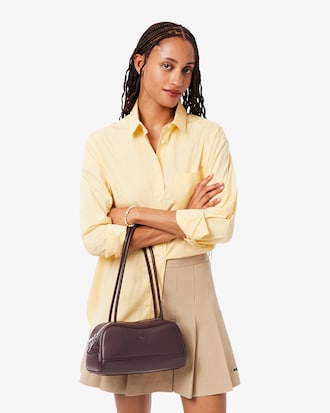 Sac Lora en cuir port&eacute; &eacute;paule