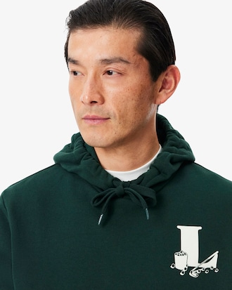 Sudadera con Gorro de Golf con Gr&aacute;fico Estampado