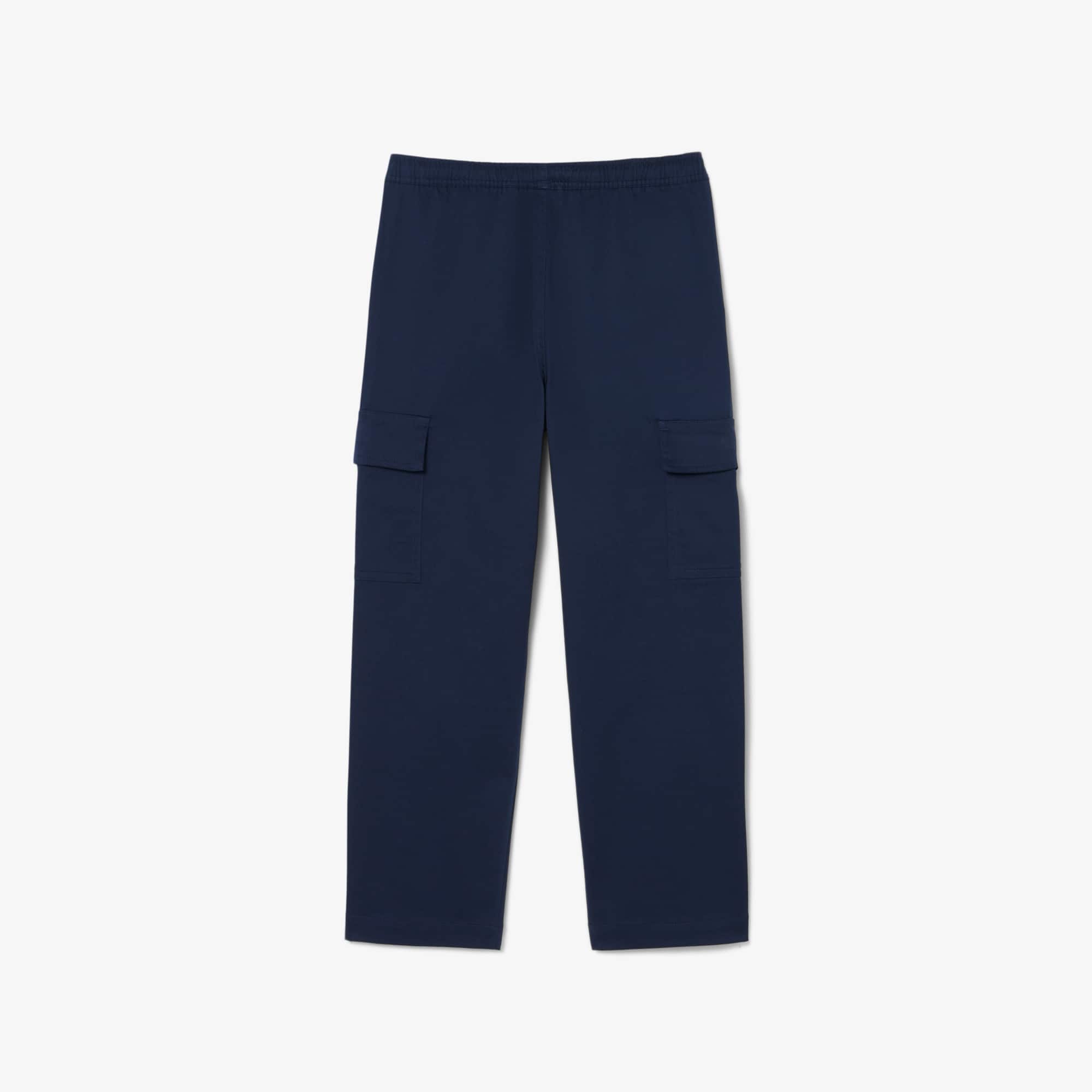 Boys' Cotton Twill Cargo Pants