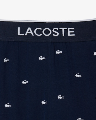 Men's Printed Cotton Pajama Bottoms