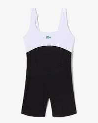 Women's Lacoste x Bandier All Motion Coloblock 6" Bodysuit