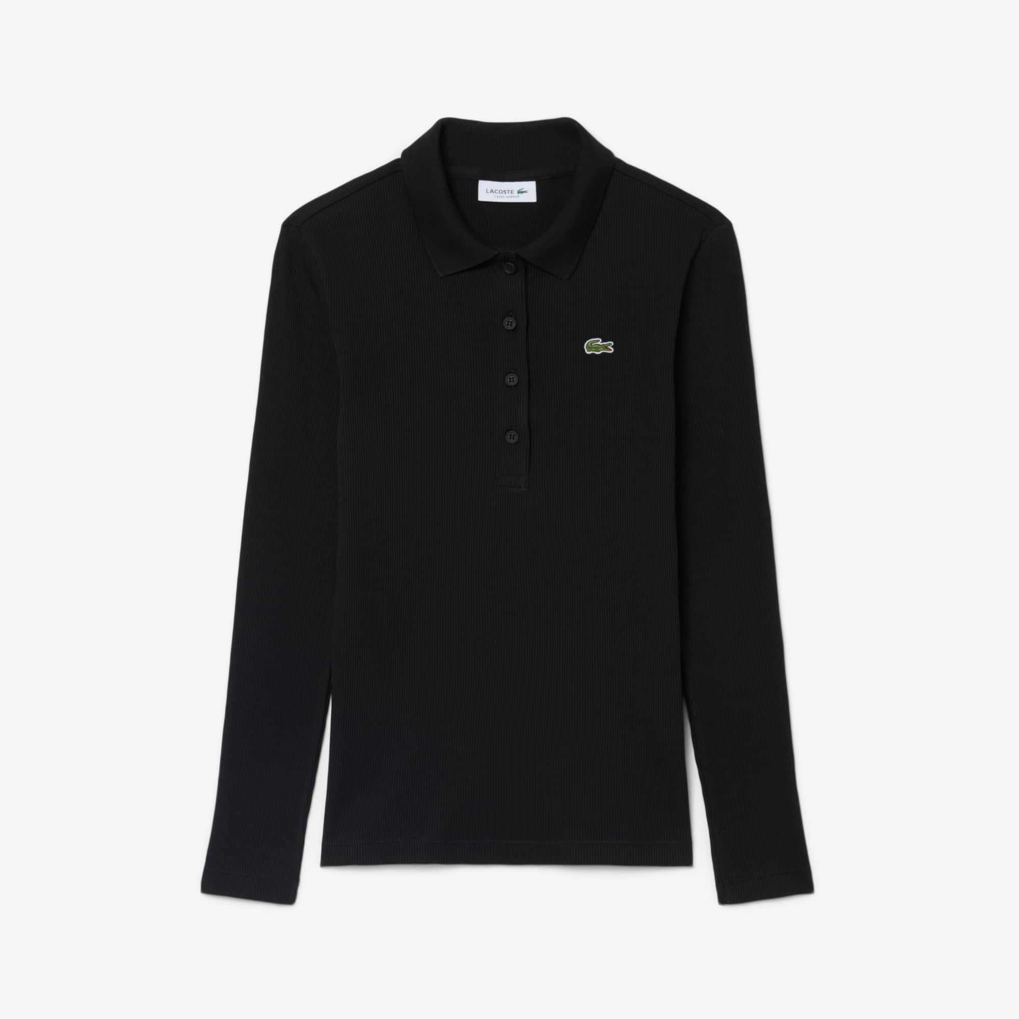 Women's Slim Fit L.12.D Ribbed Cotton Polo