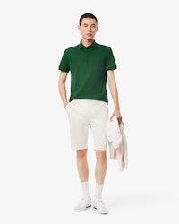 Shorts Para Hombre De Corte Slim En Algod&oacute;n El&aacute;stico