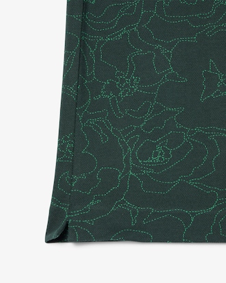 Men's Classic Fit Flower Print L.12.12 Polo