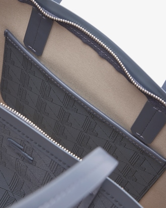 Zely Grained Tote & Pouch