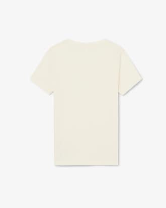 Textured Lacoste Cotton T-shirt