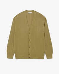 Men's Fluid Rib Knit Cardigan