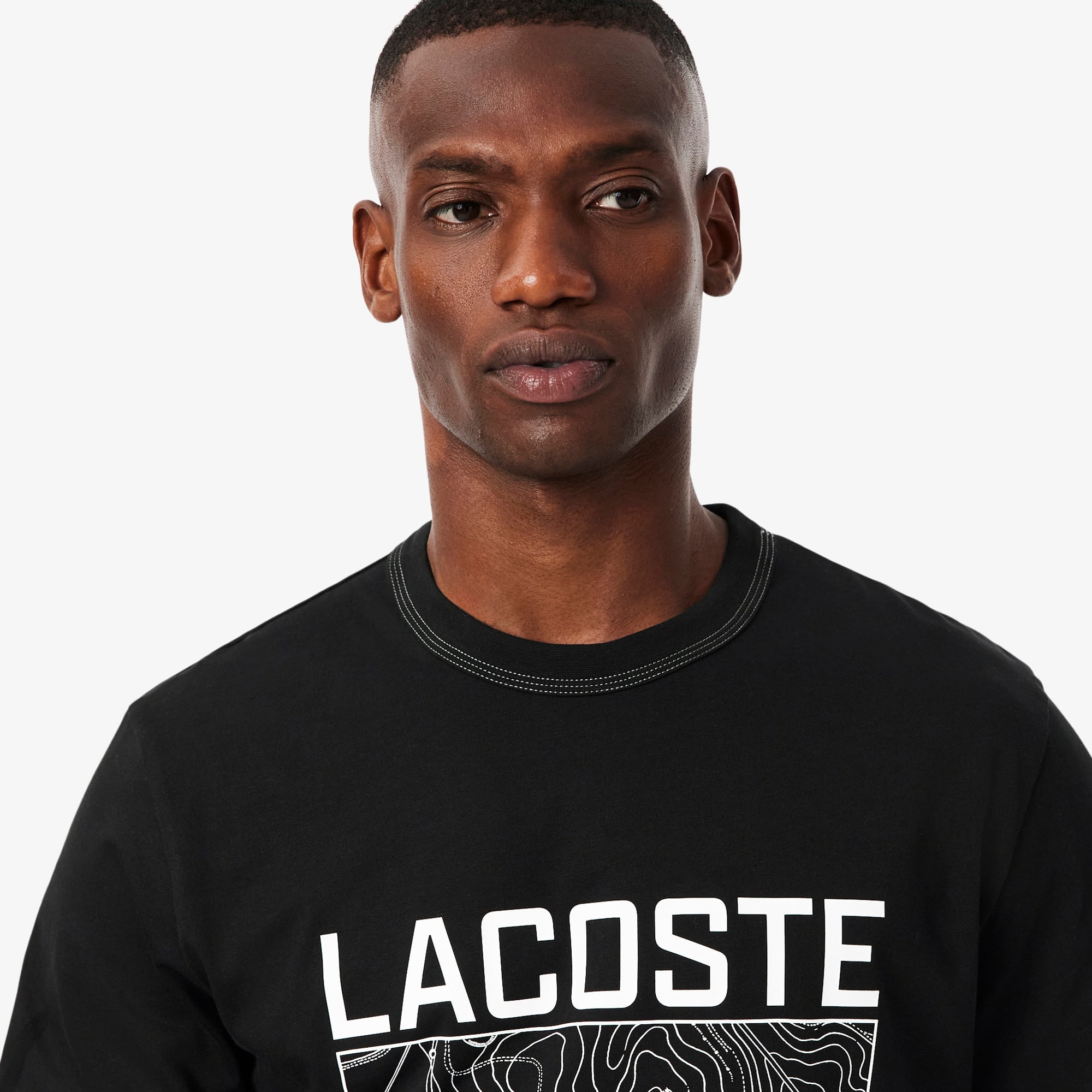 LACOSTE ブラック Tシャツ L Men's Cotton T-Shirt - T-shirts - New In 2025 | Lacoste
