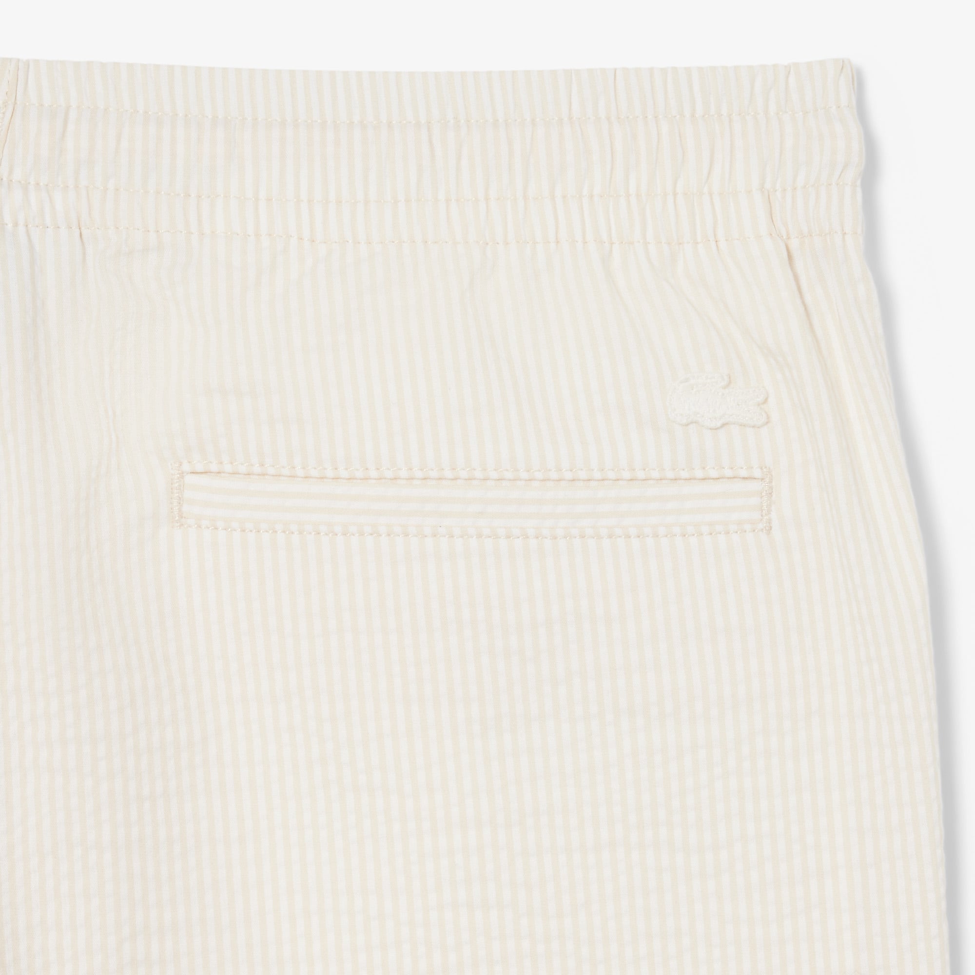 Cotton Seersucker Shorts