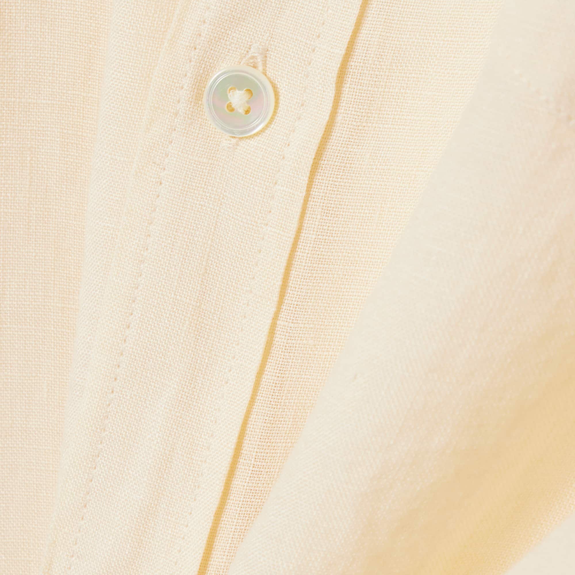 Men's Regular Fit Linen Shirt
