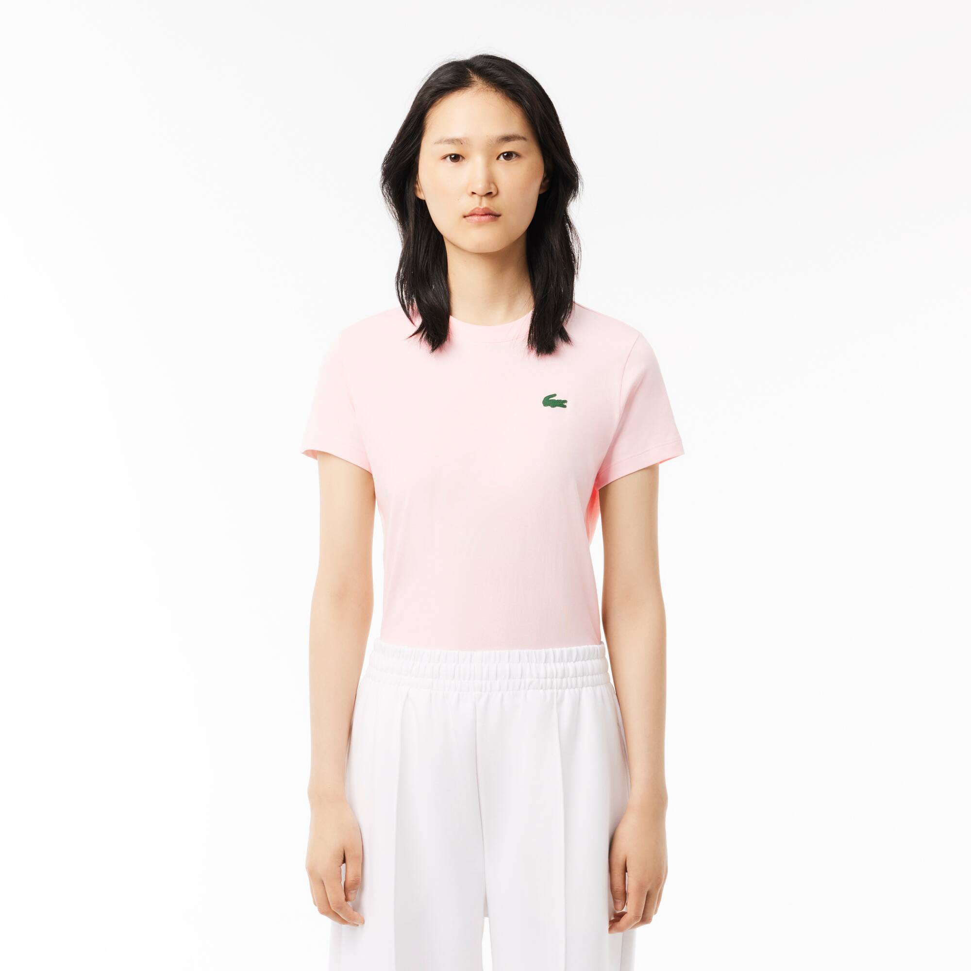 Lacoste Women's Sport Loose Fit Colorblock Zip Teddy Jacket