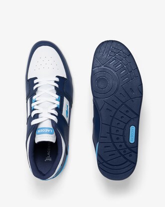 Men's Court Cage Leather Sneakers