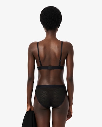 Logo Waist Mesh Briefs